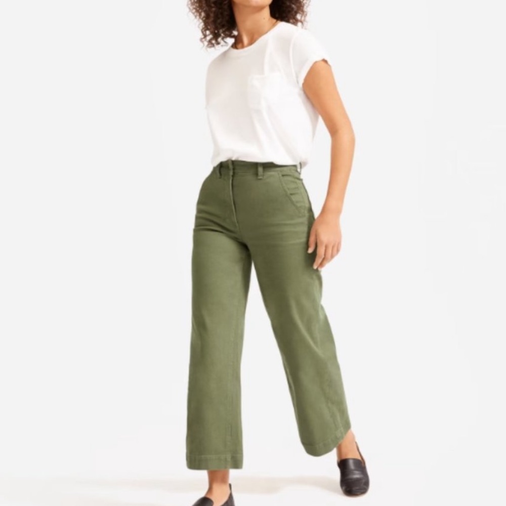 Everlane Wide-Leg Crop Pant